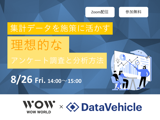 集計データを施策に活かす理想的なアンケート調査と分析方法