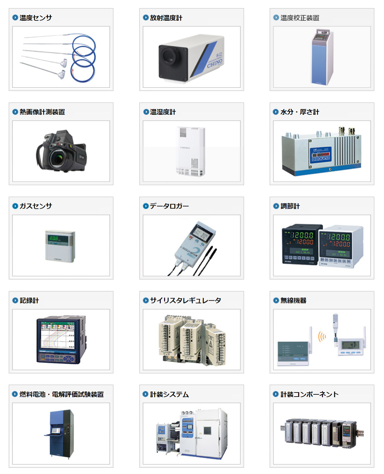 チノー様の製品_WEBCAS導入事例