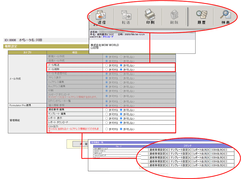 操作権限設定(2) (PC)