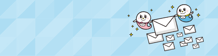 WEBCASの公式キャラクター「その想い届け隊」