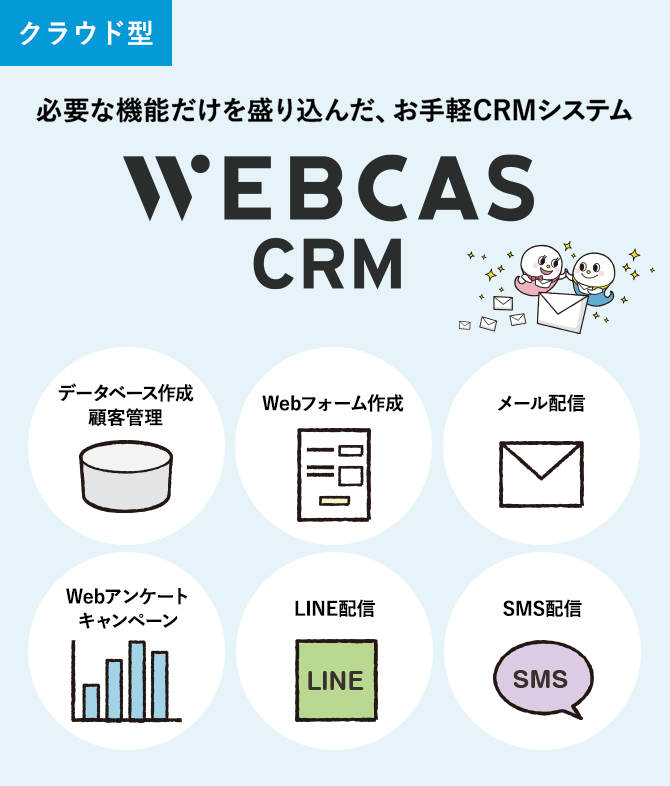 顧客管理システムWEBCAS CRM