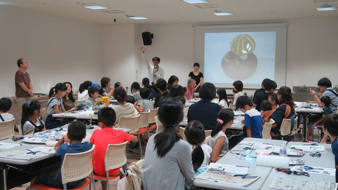 三菱みなとみらい技術館イベントの様子