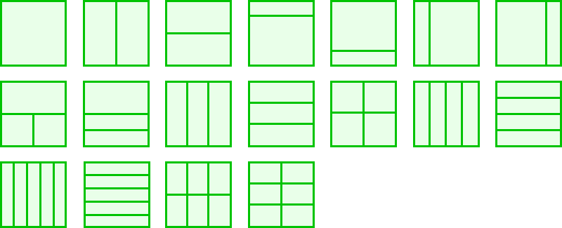 セグメントLINE配信：画像分割イメージ